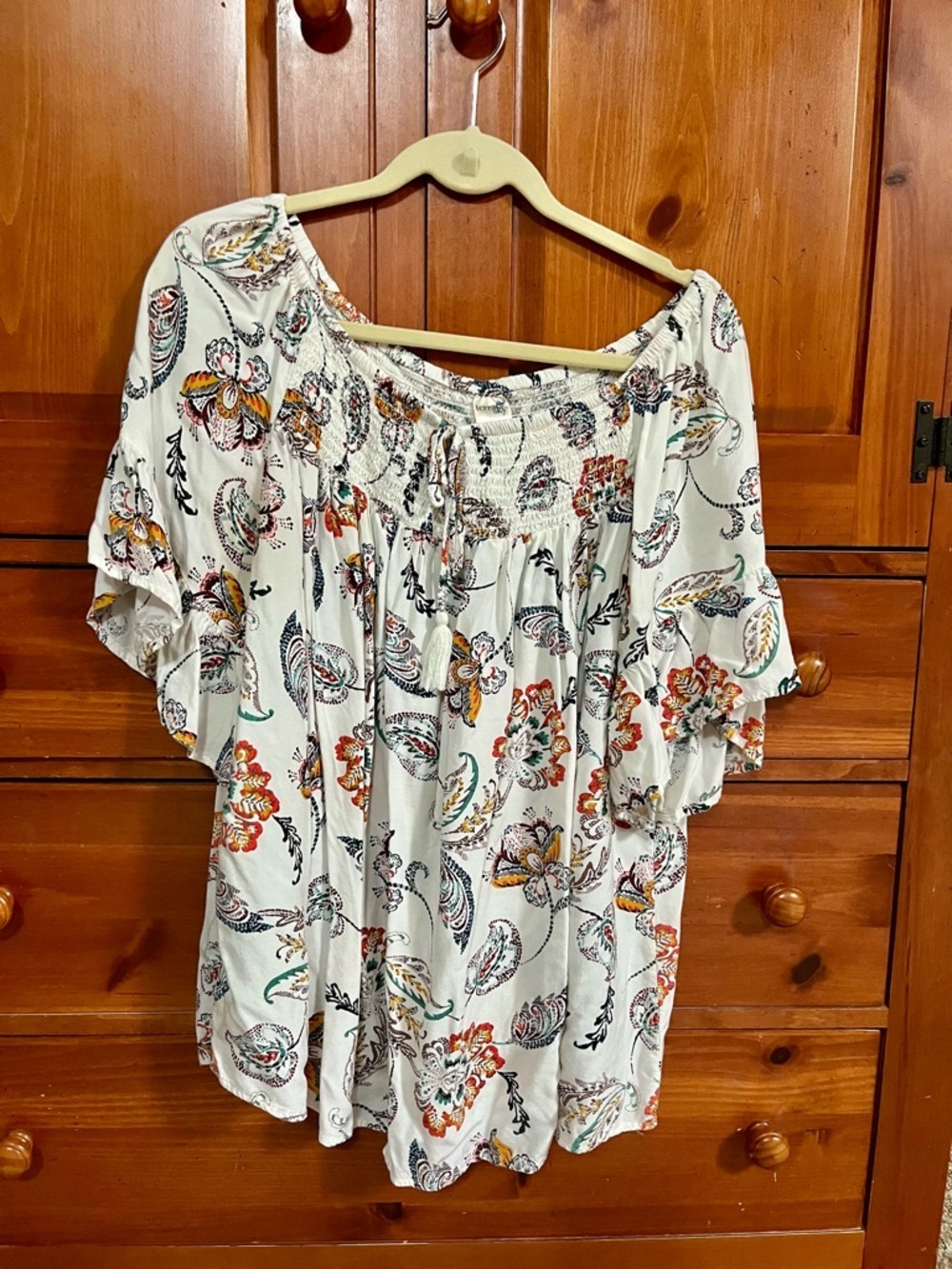 Terra & Sky Boho Top - 14